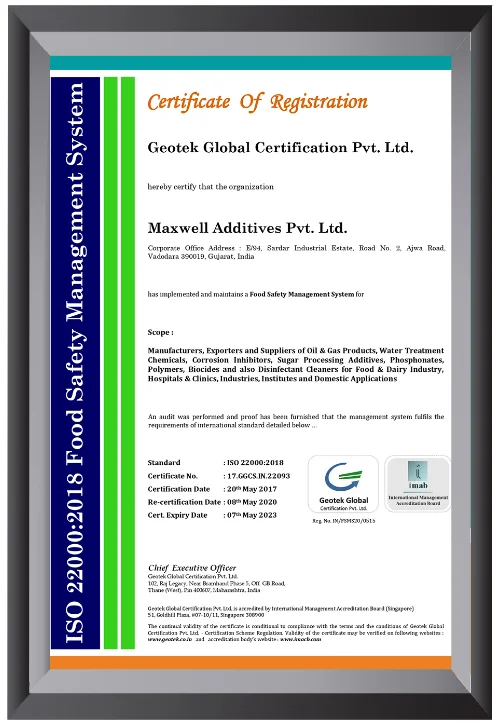 Food Safety Management System